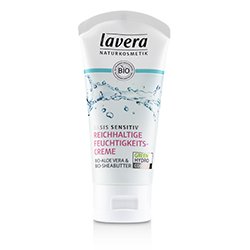 Lavera Basis Sensitiv Crema Hidratante Rica - Organic Aloe Vera & Organic Shea Butter 50ml/1.6oz