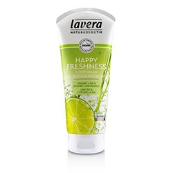 Lavera Body Wash - Happy Freshness Organic Lime & Organic Lemongrass) 200ml/6.6oz