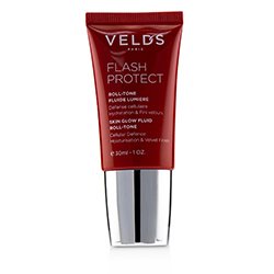 Veld's Flash Protect Skin Glow Fluid Roll -Tone (Beauty Shield) - Dark Skin Nude 30ml/1oz