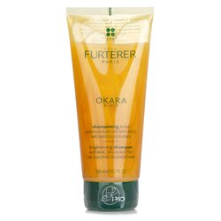 Rene Furterer Okara Blond Blonde Radiance Ritual Champú Iluminante - (Cabello Rubio Natural, Tinturado o Iluminado) 200ml/6.7oz