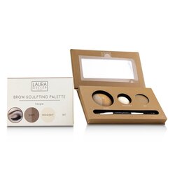 Laura Geller Paleta do makijażu brwi Brow Sculpting Palette - # Taupe -