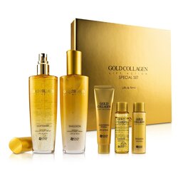 SNP Gold Collagen Lift Action Special Set - Lifts & Firms 5pcs
