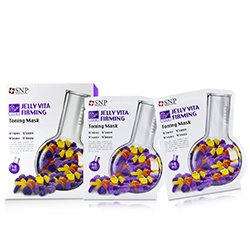 SNP Jelly Vita Firming Toning Mask (Vitamin A) 10x30ml/1oz