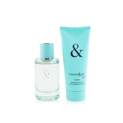 Tiffany Tiffany & Love For Her Coffret: Eau De Parfum 50ml/1.6oz + Perfumed Body Lotion 100ml/3.3oz 2pcs