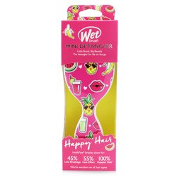 Wet Brush Mini Detangler Happy Hair - # Smiley Pineapple 1pc