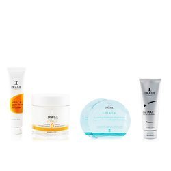 Image Beauty Sleep Collection: Facial Cleanser 118ml+Overnight Masque 57g+Anti-Aging Serum 15ml+I Mask 2sheets+Silk Sleep Mask+Bag (Box Slightly Damaged) 6pcs+1bag