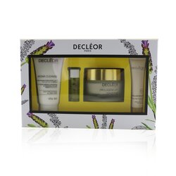 Decleor Firming Box: Aroma Cleanse 50ml+ Aromessence Lavanduka Iris 5ml+ Prolagene Lift Creme 50ml+ Prolagene Lift Masque 15ml 4pcs