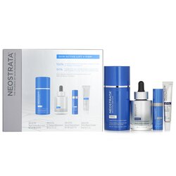Neostrata Skin Active Lift + Firm Kit: Neck Cream + Serum + Dermal Replenishment + Retinol Repair Complex 4pcs