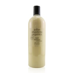 John Masters Organics Repair Shampoo For Damaged Hair with Honey & Hibiscus 1000ml/33.8oz