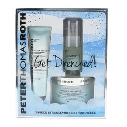 Peter Thomas Roth Get Drenched Набор: Очищающее Средство 30мл + Гиалуроновая Сыворотка 15мл + Увлажняющее Средство 50мл 3pcs