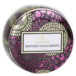 Voluspa 迷你錫芳香蠟燭-Santiago Huckleberry