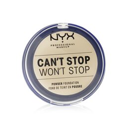NYX Can't Stop Won't Stop Powder Foundation - # Pale 10.7g/0.37oz