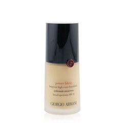 Giorgio Armani Power Fabric Longwear High Cover Foundation SPF 25 - # 4 (Fair, Warm) (Exp. Date 11/2020) 30ml/1oz