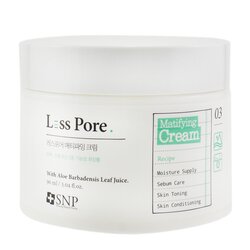 SNP SNP Less Pore Matifying Cream (Exp. Date 12/2020) 90ml/3.04oz