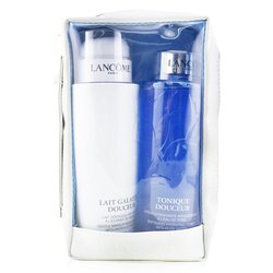 Lancome Lancome Set: Tonique Douceur 400ml/13.4oz + Galateis Douceur 400ml/13.4oz 2pcs+1bag