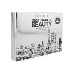 Bobbi Brown Destination: Beauty New York Набор для Макияжа (1x Румяна, 1x Сияющая Пудра, 6x Тени для Век, 1x Губная Помада, 1x Кисть) 23.8g/0.83oz