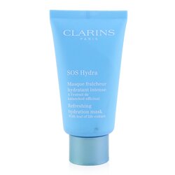 Clarins SOS Hydra Refreshing Hydration Mask with Leaf Of Life Extract - For Dehydrated Skin (Unboxed) 75ml/2.3oz