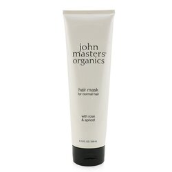 有機大師約翰 Hair Mask For Normal Hair with Rose & Apricot 258ml/8.75oz
