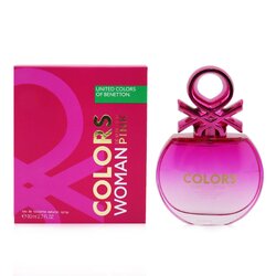 Benetton Colors Pink Eau De Toilette Spray (New Version) 80ml/2.7oz