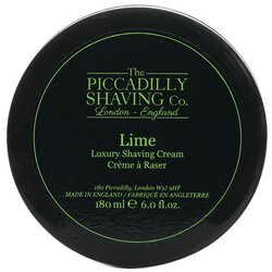 The Piccadilly Shaving Co. Lime Luxury Shaving Cream 180g/6oz
