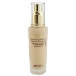 3W Clinic Collagen Foundation - # 21 (Transparent Beige)(Box Slightly Damaged) 50ml/1.67oz