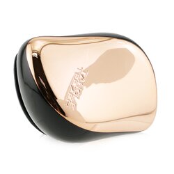 Tangle Teezer Compact Styler On-The-Go Detangling Hair Brush - # Rose Gold Black 1pc
