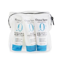 Original Sprout Classic Collection Travel Trio: Conditioner 90ml + BabyWash 90ml + Baby Cream 90ml 3x90ml/3oz