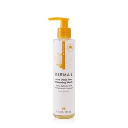 Derma E Anti-Acne Acne Deep Pore Cleansing Wash 175ml/6oz