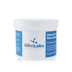 QRxLabs Glycolic Acid 20% Resurfacing Pads 50pads