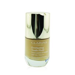 קלרינס Everlasting Youth Fluid Illuminating & Firming Foundation SPF 15 - # 107 Beige 30ml/1oz