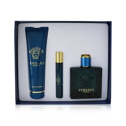 凡賽斯 Eros Coffret: Eau De Toilette Spray 100ml/3.4oz + Eau De Toilette Spray 10ml/0.3oz + Shower Gel 150ml/5oz 3pcs