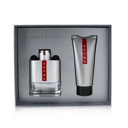 Prada Luna Rossa Coffret: Eau De Toilette Spray 100ml/3.4oz + After Shave Balm 100ml/3.4oz 2pcs