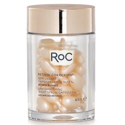 ROC Retinol Correxion Cápsulas de Suero de Noche Suavizante de Líneas 30Capsules