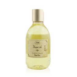 Sabon Shower Oil - Green Rose (Plastic Bottle) (Packaging Slightly Damaged) 300ml/10.5oz