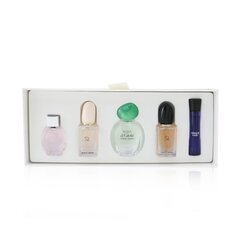 Giorgio Armani Armani Miniature Collection: Diamonds Edt 5ml +Si Edt 7ml +Ad Gioia Edp 5ml + Si Edp 7ml + Armani Code Edp 3ml 5pcs