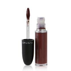 MAC Retro Matte Liquid Lipcolour - # 123 Topped With Brandy (Deep Dirty Rose) (Matte) 5ml/0.17oz