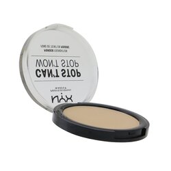 NYX Can't Stop Won't Stop Powder Foundation - # Medium Olive 10.7g/0.37oz