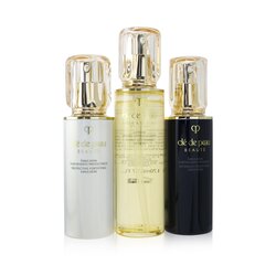 肌膚之鑰 CDP Ultimate Daily Emulsion Care Set: Hydro-Softening Lotion N 170ml+ Protective Emulsion N SPF 25 125ml+ Intensive Emulsion 125ml 3pcs