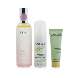 歐緹麗 The Beauty Essentials Set: Beauty Elixir 100ml+ Instant Foaming Cleanser 50ml+ Glycolic Peel 15ml 3pcs