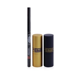 Lipstick Queen Treat Yourself Mini Lip Trio: 1x Mini Saint Lipstick, 1x Mini Sinner Lipstick, 1x Visible lip Liner) 3pcs