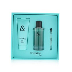 Tiffany & Co. Tiffany & Love For Him Coffret: Eau De Toilette Spray 90ml/3oz + Shower Gel 100ml/3.4oz + Eau De Toilette 4ml/0.13oz 3pcs