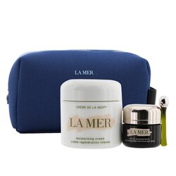 海藍之謎 The Perfect Pair Set: Moisturizing Cream 60ml + Eye Concentrate 15ml + Bag (Unboxed) 2pcs+1bag