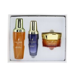 Origani ERDA Luxury Facial 3-Pieces Collection: Cleanser 150ml + Day Cream 50ml + Manuka Honey Peel 50ml 3pcs