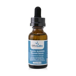 QRxLabs Glycolic Acid/AHA Renewal Serum (Exp. Date: 07/2021) 30ml/1oz