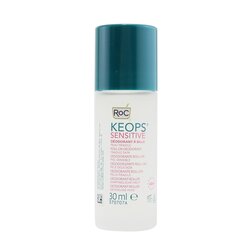 ROC KEOPS Desodorante Sensible en Roll On de 48H - Libre de Alcohol & No Perfumado (Piel Frágil) 30ml/1oz