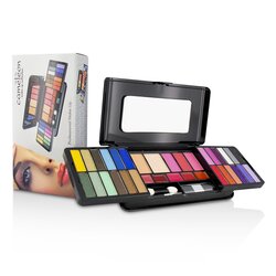 Cameleon MakeUp Kit Deluxe G2215 (24x Eyeshadow, 3x Blusher, 2x Pressed Powder, 5x Lipgloss, 2x Applicator) (Exp. Date 07/2021) -
