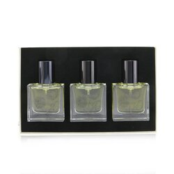 Miller Harris La Collection Voyage Pour Lui Eau De Parfum Spray Collection: Etui Noir + Feuilles De Tabac + Vetiver Insolent 3x14ml/0.47oz