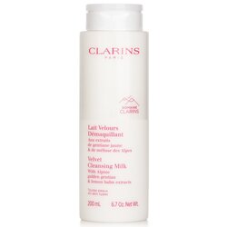 Clarins Leche Limpiadora Aterciopelada con Extractos de Genciana Alpina Dorada & Bálsamo de Limón 200ml/6.7oz