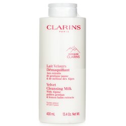 Clarins Leche Limpiadora Aterciopelada con Extractos de Genciana Alpina Dorada & Bálsamo de Limón 400ml/13.4oz