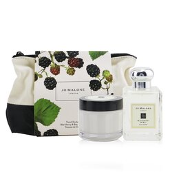 Jo Malone Kit de Viaje Blackberry & Bay: Cologne Spray 50ml/1.7oz + Crema Corporal 50ml/1.7oz + Pouch 2pcs+Pouch